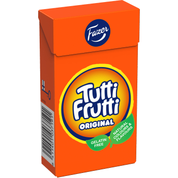 Tablettask Tutti Frutti 38g Fazer.