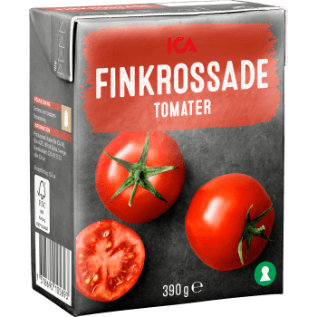 Finkrossade Tomater 390g ICA.