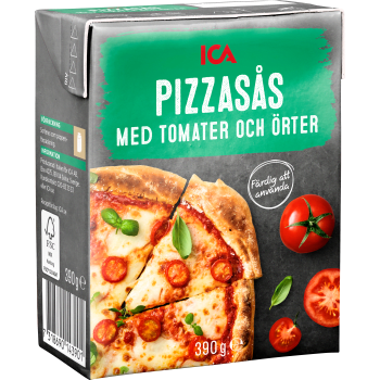 Pizzasås 390g ICA.