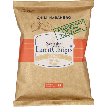 Chips Chili Habanero 200g Svenska Lantchips.