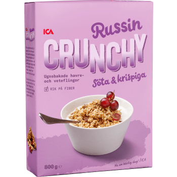 Flingor Crunchy Russin 800g ICA.