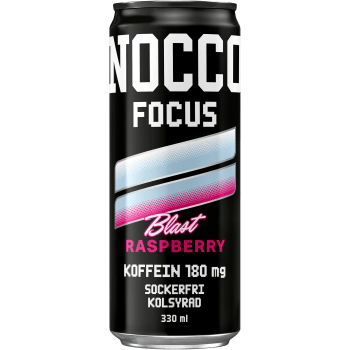 Energidryck Focus Raspberry Blast 330ml Nocco.
