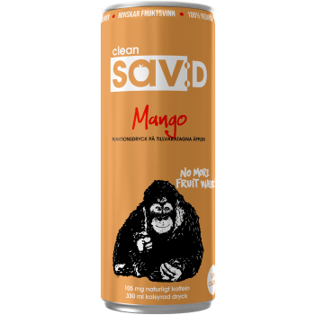Energidryck Sav:D Mango 33cl Clean Drink.