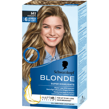 Hårfärg Blonde M1 Super Slingor 1-p Schwarzkopf.