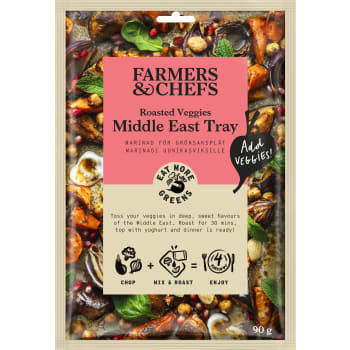 Middle East Tray 90g Farmers & Chefs.