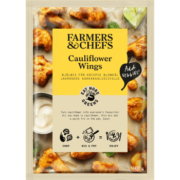 Cauliflower wings 100g Farmers & Chefs.