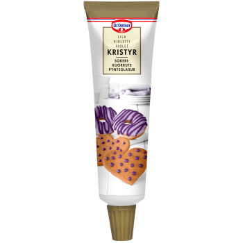 Kristyr Lila 125g Dr. Oetker.