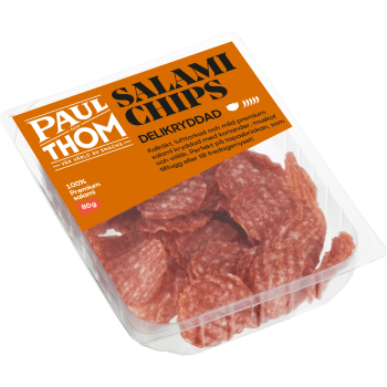 Salamichips Delikryddad 80g PAUL och THOM.