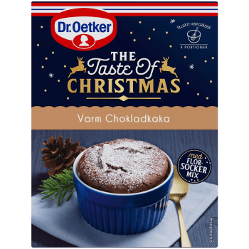 Bakmix Varm Chokladkaka 4 port Dr. Oetker.