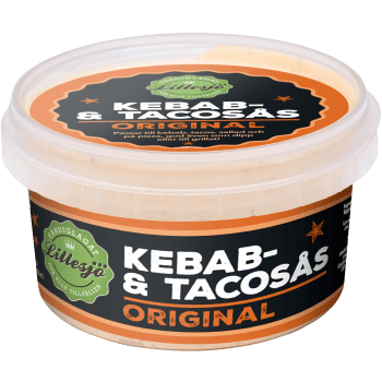 Kebab- & tacosås 200g Lillesjö.