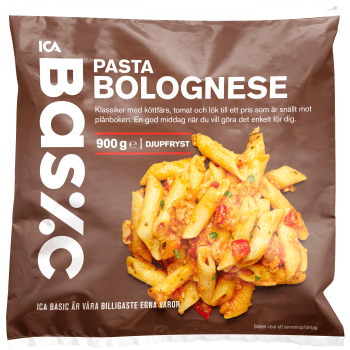 Pasta Bolognese 900g ICA Basic.