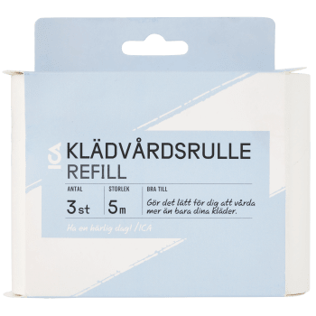 Klädvårdsrulle Refill 5m 3-p ICA.