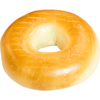 American bagel naturell 85g Dafgårds.