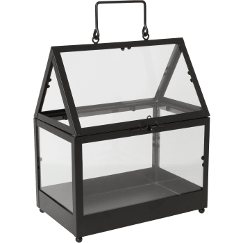 Växthus 22x14 H28 svart Zeline.