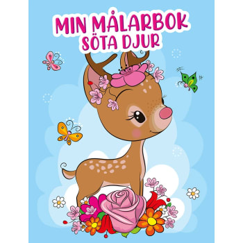 Min målarbok söta djur.