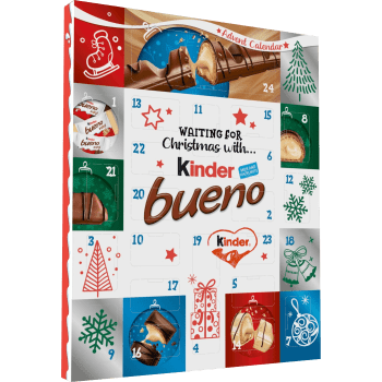 Julkalender Kinder Bueno 167g Ferrero.