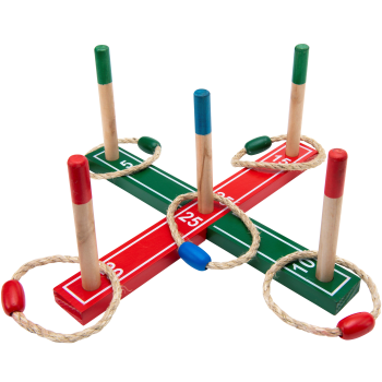 Ringkastningspel.
