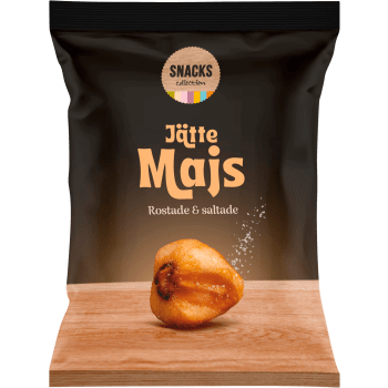 Jättemajs Rostade & Saltade 200g Snacks Collection.