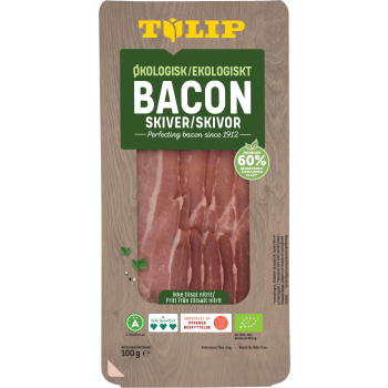 Bacon Skivor Ekologisk 100g Tulip.