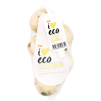 Gul lök i nät 500g Klass 1 ICA I love eco.
