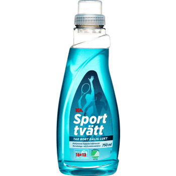 Tvättmedel flytande Sport 750ml ICA.