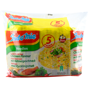 Snabbnudlar Kyckling 70g 5-p Indomie.