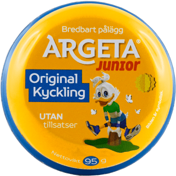 Kycklingpastej Junior Original 95g Argeta.