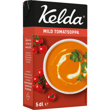 Mild Tomatsoppa 5dl Kelda.