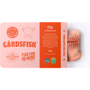 Filé av rödstrimma 250g Gårdsfisk.