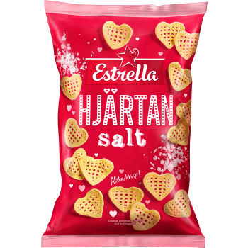 Hjärtan Salt 85g Estrella.