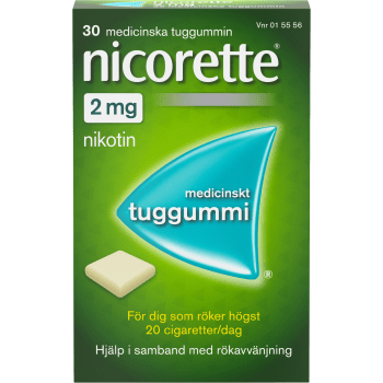 Nicorette Medicinskt Tuggummi 2mg 30-p.
