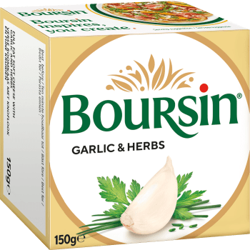 Färskost Garlic & herbs 150g Boursin.