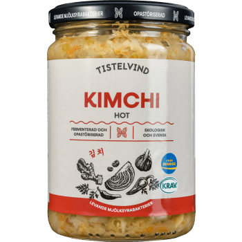 Kimchi Hot Eko 350g KRAV Tistelvind.