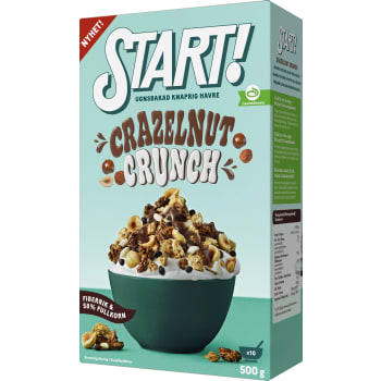 Granola Crazelnut crunch 500g Start.