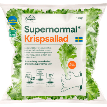 Supernormal Krispsallad 150g Supernormal Greens.