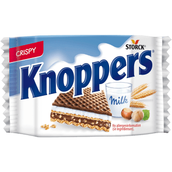 Kex Hasselnöt/Choklad 25g KNOPPERS.