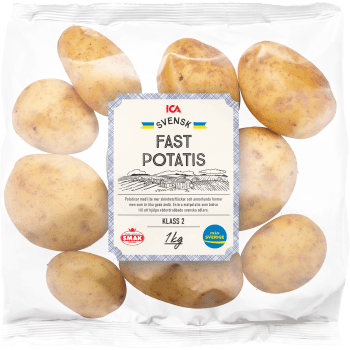 Fast potatis 1kg Klass 2 ICA.