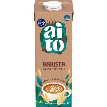 Havredryck Barista 2,8% 1000ml Fazer Aito.