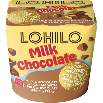 Glass Milk Chocolate 350ml Lohilo.
