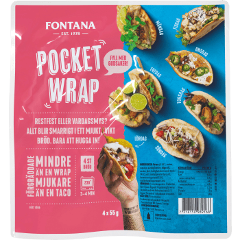 Pocket Wrap 220 g Fontana.