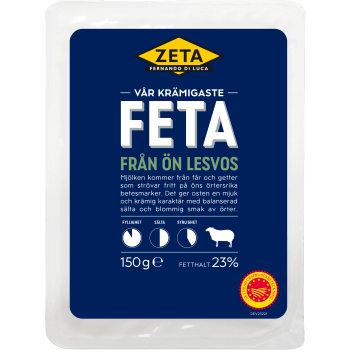 Feta lesvos 150 g Zeta.