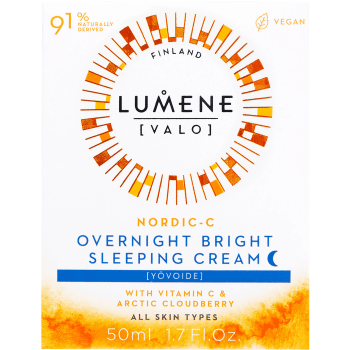 Nattkräm Vitamin C 50ml Lumene.