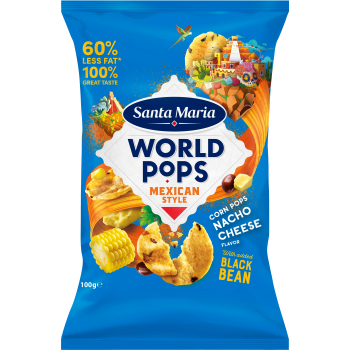 Chips World Pops Mexican 100g Santa Maria.