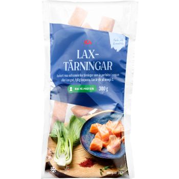 Laxtärningar Fryst 300g ICA.