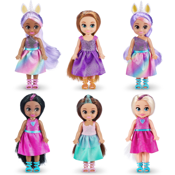 Dockor 6-p Sparkle Girlz.
