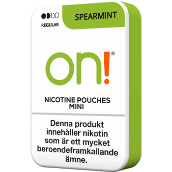 on! Nikotinpåse Spearmint 6,4g.