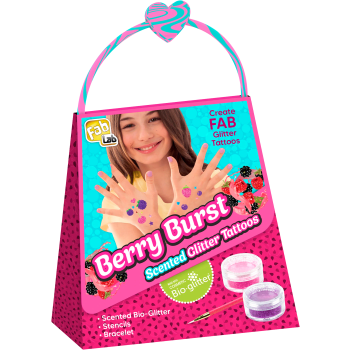 Glitter Tatoos Berry Burst Fab Lab.