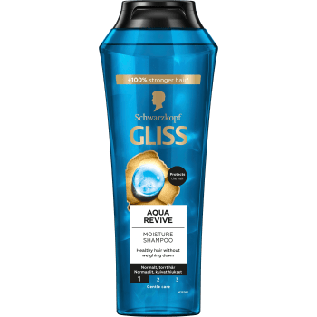Schampo Aqua Revive 250ml Gliss Schwarzkopf.