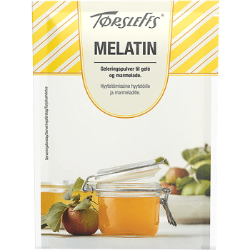 Melatin Fruktpektin Gul 40g Törsleffs.