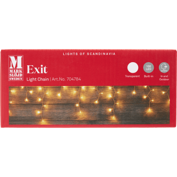 Ljusslinga Exit fransar 100LED 3m IP44 Markslöjd.